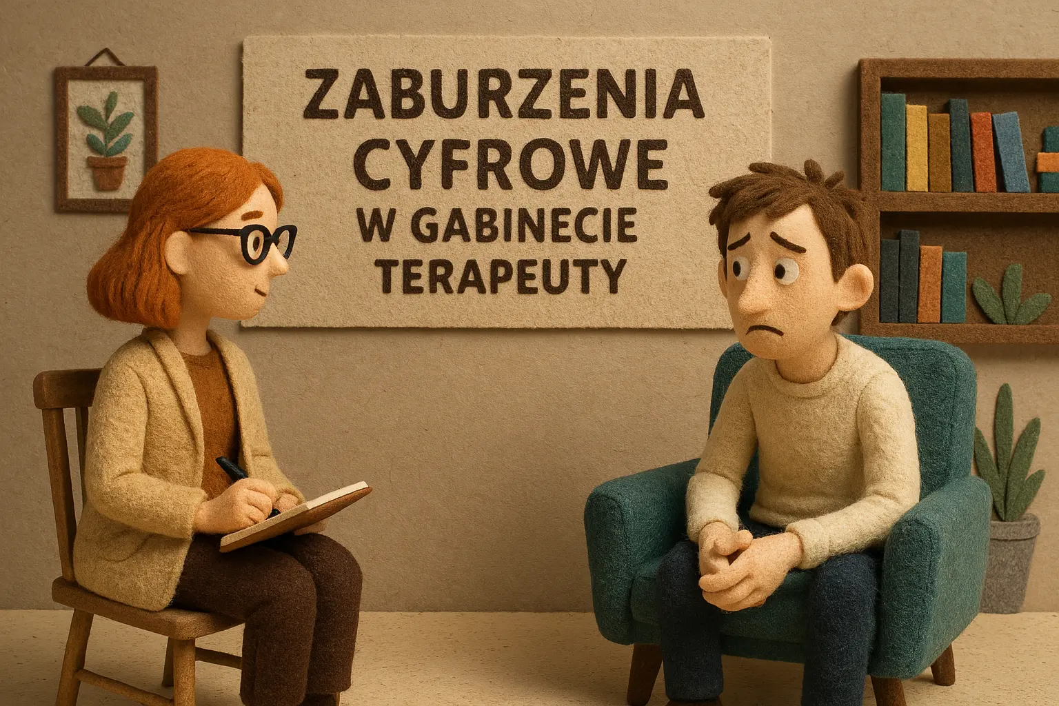 Zaburzenia cyfrowe w gabinecie terapeuty.